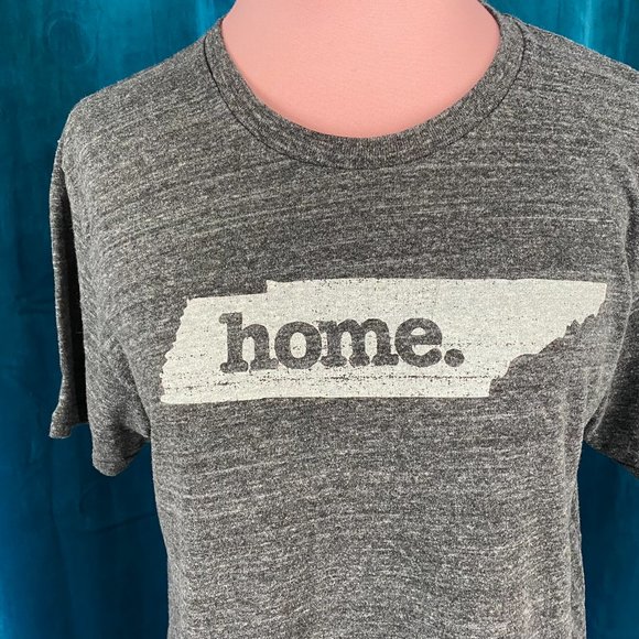 Home State Apparel Men's The Original "Home" T-Shirt Gray - Picture 3 of 6
